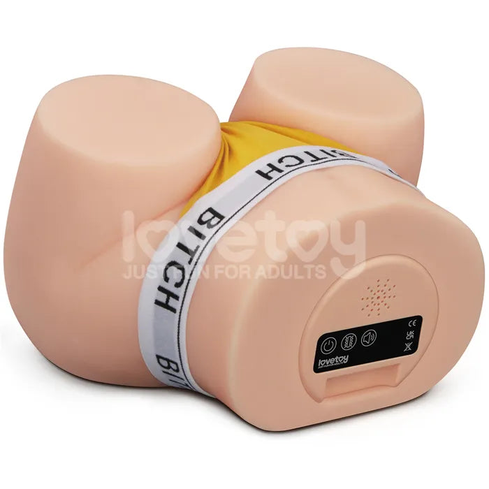 Lovetoy Streetgirls Sensation Pulse Doggy USB Rechargeable Vibrating Sucking & Moaning Doggy Style Masturbator