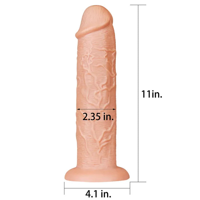 Lovetoy King Size Realistic Dildo 11 Inch
