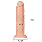 Lovetoy King Size Realistic Dildo 11 Inch