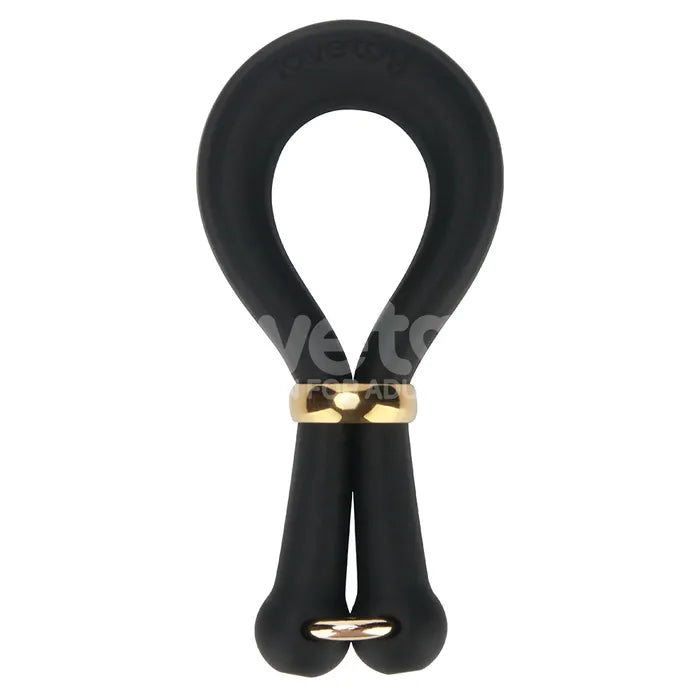 Lovetoy Pinnacle Pro Anyfit Stretcher Adjustable Cock Ring Black
