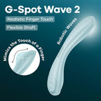Satisfyer Wave 2 USB Rechargeable Flicking Tip G Spot Vibrator 23.6cm