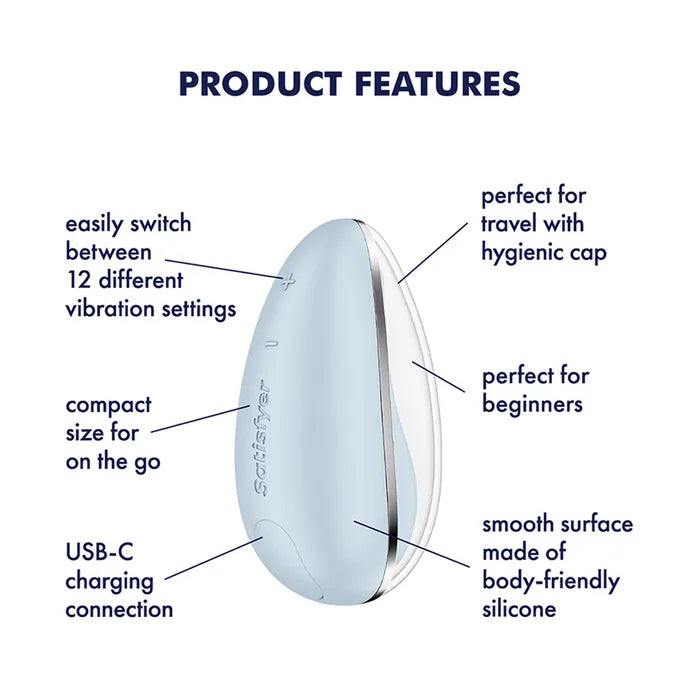 Satisfyer Drop To Go USB Rechargeable Clitoral Stimulator
