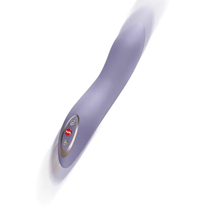 Fun Factory STRONIC FLOW Light Violet USB Rechargeable Thrusting Vibrator 21.6cm Light Violet