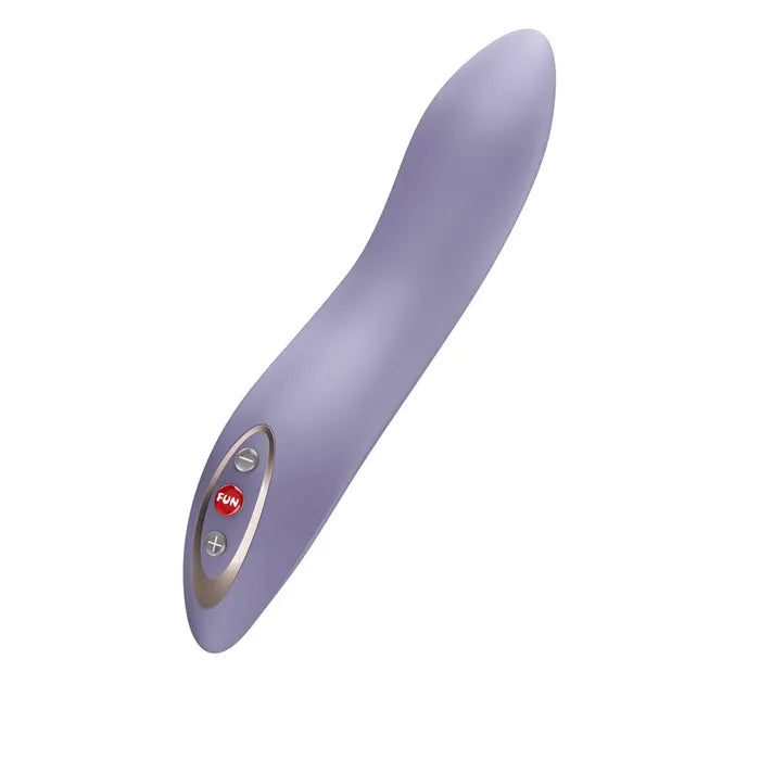 Fun Factory STRONIC FLOW Light Violet USB Rechargeable Thrusting Vibrator 21.6cm Light Violet