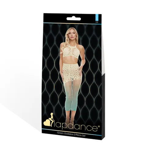 XGEN Products LAPDANCE Green Goddess 2pc Set Cream / Green One Size