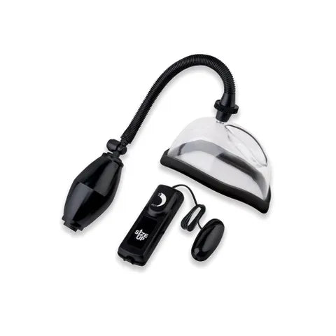 XGEN Products Size Up Vibrating Pussy Pump Clear