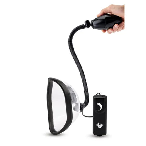 XGEN Products Size Up Vibrating Pussy Pump Clear