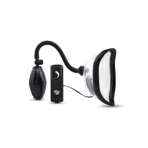 XGEN Products Size Up Vibrating Pussy Pump Clear