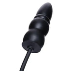 XGEN Products Size Up Ripple Inflatable Butt Plug Black