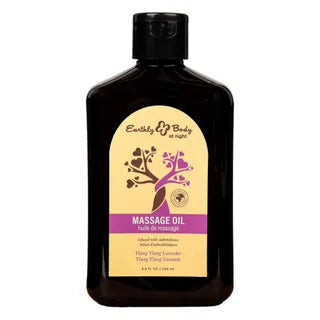 Earthly Body EB Hemp Seed Scented Massage Oil 250ml Bottle
