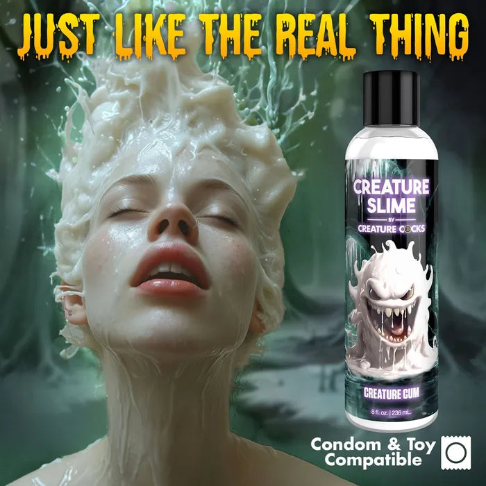 XR Brands Creature Slime By Creature Cocks Cum Lubricant 236ml Pump Bottle