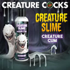 XR Brands Creature Slime By Creature Cocks Cum Lubricant 236ml Pump Bottle