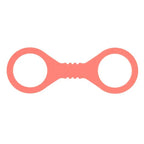 Sex & Mischief Peaches N CreaMe Silicone Cuffs Restraints Peach
