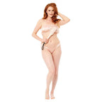 Sex & Mischief Peaches N CreaMe Chain Impressions Spanking Paddle Peach