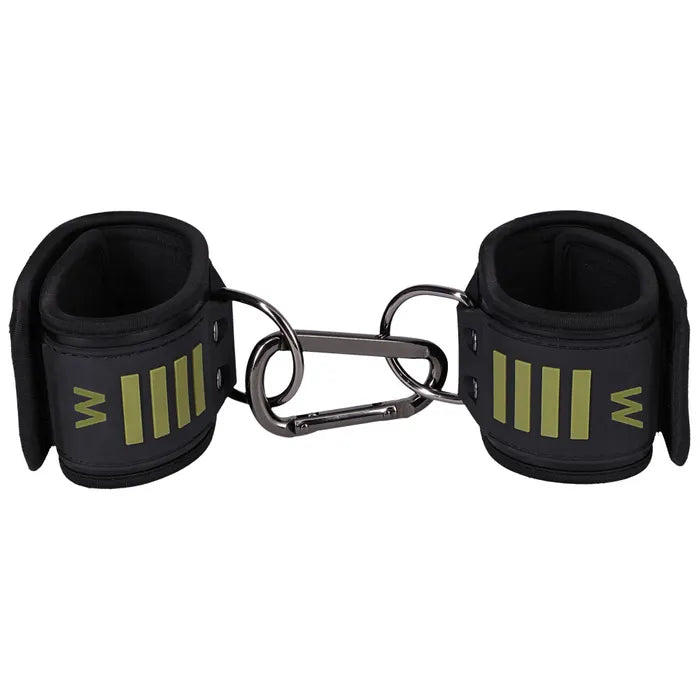 Doc Johnson Fort Troff Tactical Wrist Cuffs Black / Green