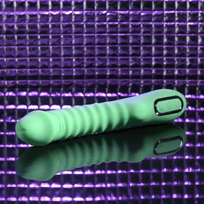 Evolved FULL THROTTLE USB Rechargeable Vibrator 24.1cm Mint Green