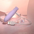 Selopa PETITE PECKER USB Rechargeable Mini Vibrator 11.7cm Purple