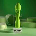 Evolved BRAT BUNNY USB Rechargeable Rabbit Vibrator 16.2cm Green