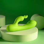 Evolved BRAT BUNNY USB Rechargeable Rabbit Vibrator 16.2cm Green