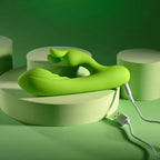 Evolved BRAT BUNNY USB Rechargeable Rabbit Vibrator 16.2cm Green