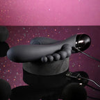 Selopa TRIPLE ACES USB Rechargeable Triple Stimulator Vibrator 19.7cm Black