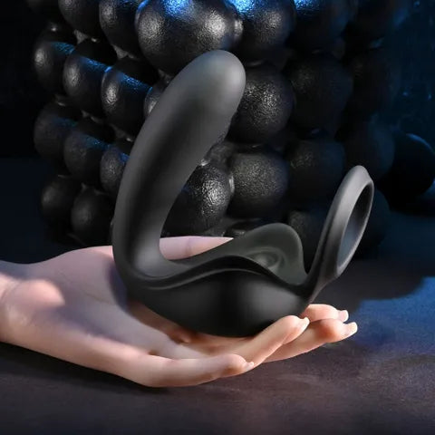 Zero Tolerance BALLIN OUT USB Rechargeable Prostate Massager With Cock Ring & Wireless Remote Black