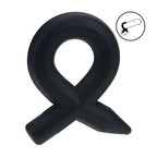 Shots Toys LEVELZ Pencil Liquid Silicone Cock Ring Black