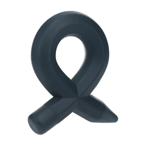 Shots Toys LEVELZ Pencil Liquid Silicone Cock Ring Black