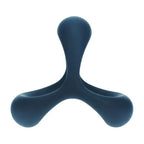 Shots Toys LEVELZ Tri O Ergo Silicone Cock & Ball Ring Black