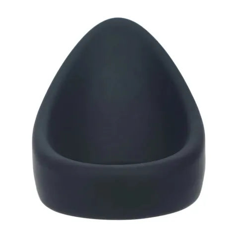 Shots Toys LEVELZ Teardrop Silicone Cock Ring Black
