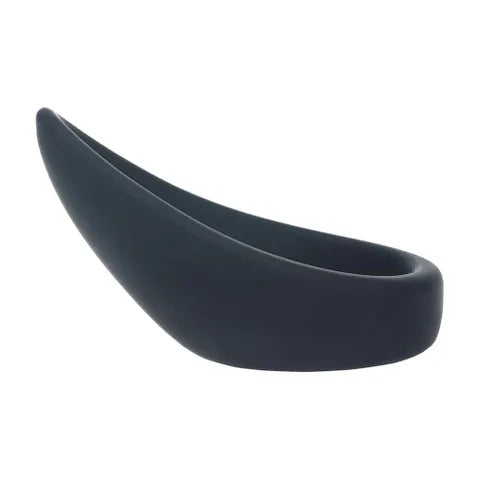 Shots Toys LEVELZ Teardrop Silicone Cock Ring Black