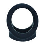 Shots Toys LEVELZ Silicone Cock & Ball Harness Cock & Ball Ring Black