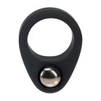 Shots Toys LEVELZ Single Weighted Ball Cock Ring Black