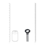 Shots Toys LEVELZ Wide Detachable Lasso Cock Ring Black