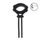 Shots Toys LEVELZ Wide Detachable Lasso Cock Ring Black
