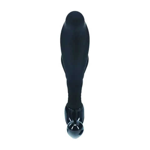 Shots Toys LEVELZ Rippled With Hard Loop Prostate Massager Black