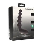 Shots Toys LEVELZ Rechargeable Beaded Heating + Vibrating Prostate Massager Black