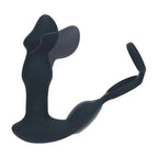 Shots Toys LEVELZ Remote Controlled Prostate Stimulator With Cock Ring Black