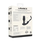 Shots Toys LEVELZ Dual Vibrating Prostate Stimulator With Cock Ring Black