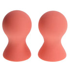 Sex & Mischief Peaches N CreaMe Silicone Nipple Suckers Set Of 2 Peach