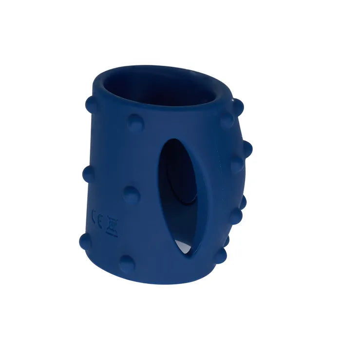 Maia ROMEO USB Rechargeable Vibrating Girth Enhancer Sleeve Blue