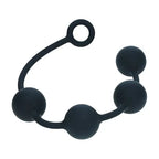 Shots Toys LEVELZ Round Anal Balls Beads Black