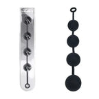 Shots Toys LEVELZ Round Anal Balls Beads Black