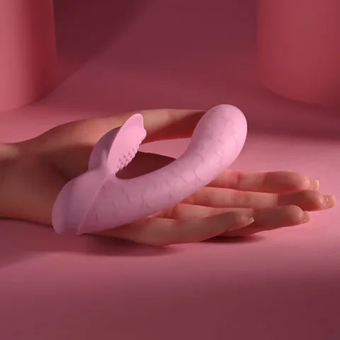 Playboy Pleasure RABBIT PARTY USB Rechargeable Rabbit Vibrator Pink 15.2cm