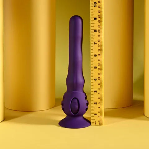 Playboy Pleasure WIGGLE IT USB Rechargeable Wiggling Vibrator Purple 23.9cm