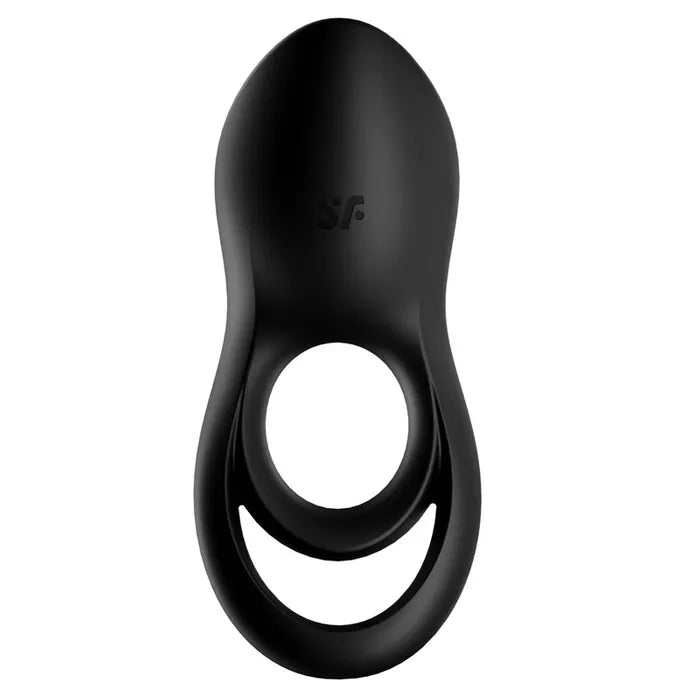 Satisfyer Legendary Duo USB Rechargeable Cock & Balls Ring Black Satisfyer