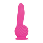Evolved Ballistic USB Rechargeable Vibrating Dong With Balls Motor & Remote 19cm Pink Evolved