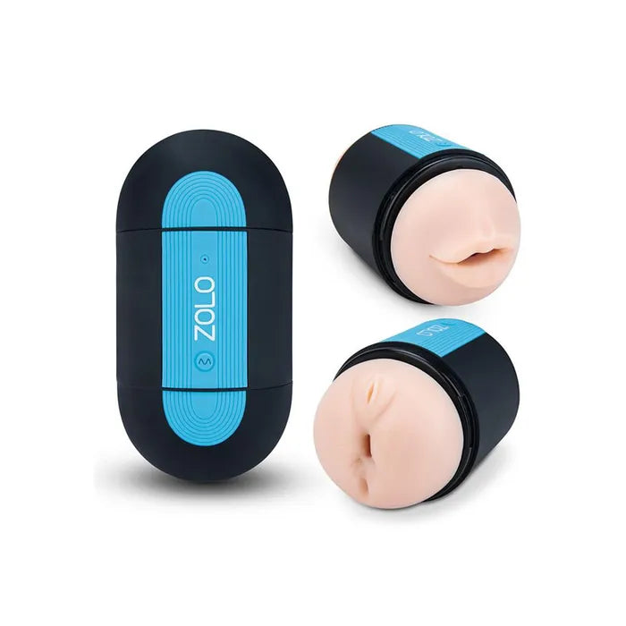 Zolo Pleasure Pill Double Ended USB Rechargeable Stroker Zolo