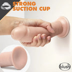 Blush Novelties Dr Skin Glide Self Lubricating Dildo 8 Inch Flesh Blush Novelties