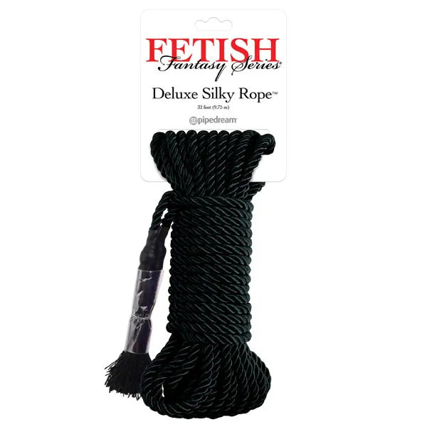 Pipedream Fetish Fantasy Series Deluxe Silky Bondage Rope 9.75 Metre Length